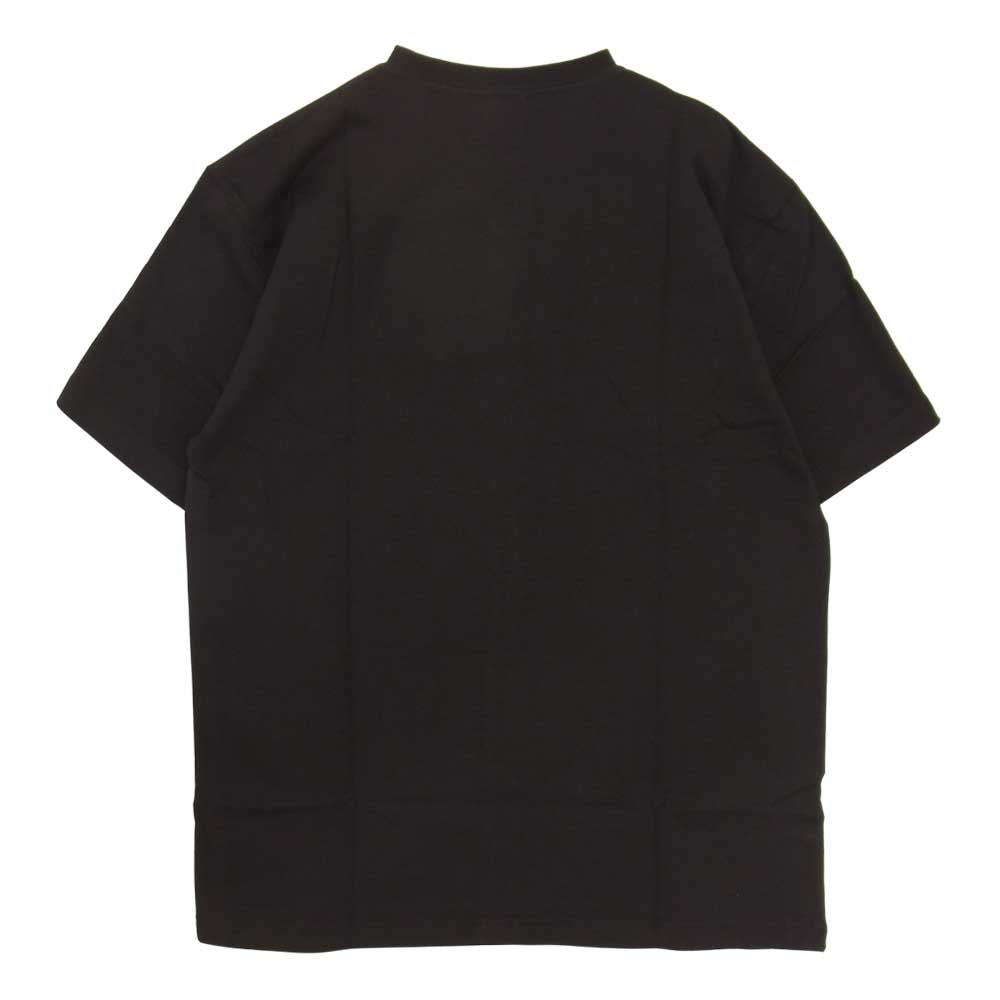 ブラックアイパッチ BEPFW21EI02 × MURO & OLIVE OIL M%O TEE 取扱注意 プリント Tシャツ ブラック系 L【新古品】【未使用】【中古】