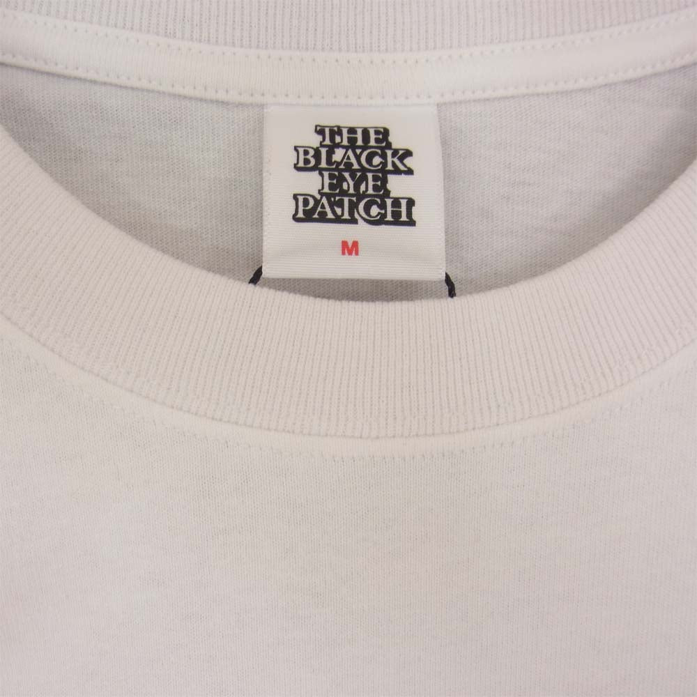 ブラックアイパッチ BEPSS21EI21 WASTED YOUTH ウェステッドユース プリント Tシャツ ホワイト系 M【新古品】【未使用】【中古】