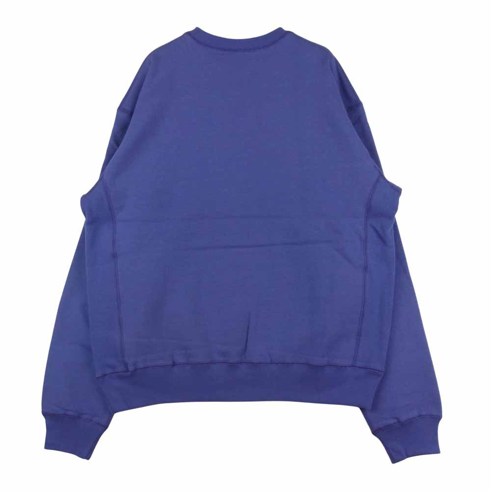ブラックアイパッチ BEPSS221TP21 SCRIPT CREW SWEAT スクリプト クルーネック スウェット パープル系 S【新古品】【未使用】【中古】