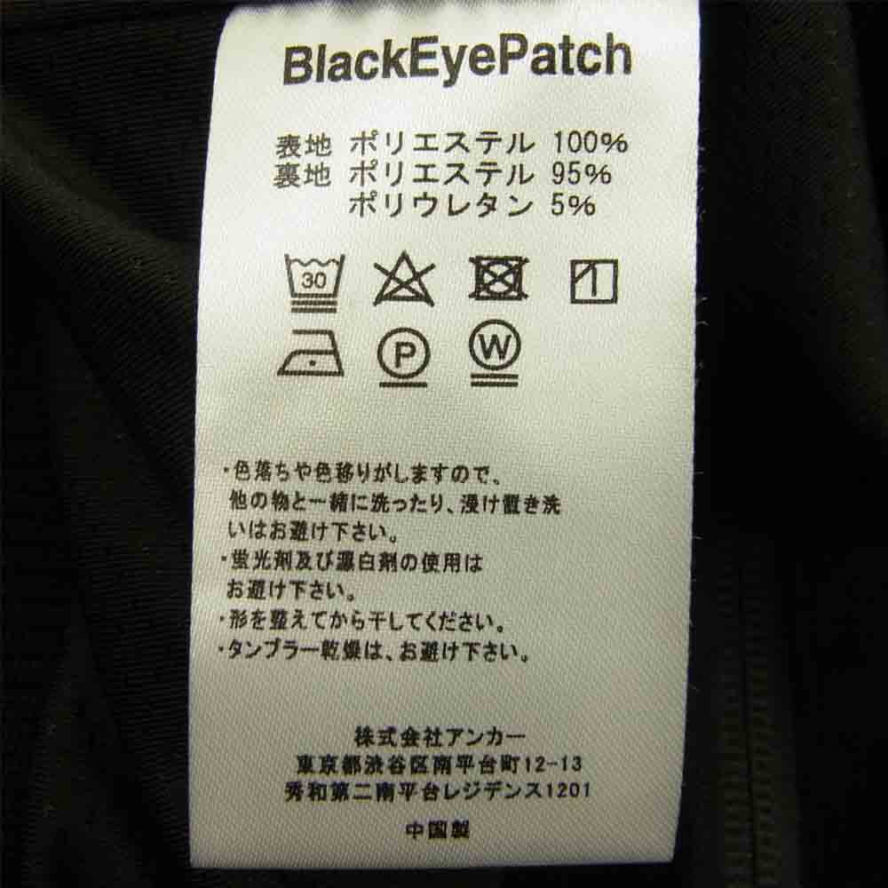 ブラックアイパッチ BEPSS20T05 B EMBLEM VELOUR JACKET エンブレム ベロア ジャケット ブラック系 M【新古品】【未使用】【中古】