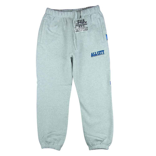 ブラックアイパッチ BEPFW21PA06 ALL CITY SWEAT PANTS オールシティ スウェット パンツ ライトグレー系 L【新古品】【未使用】【中古】