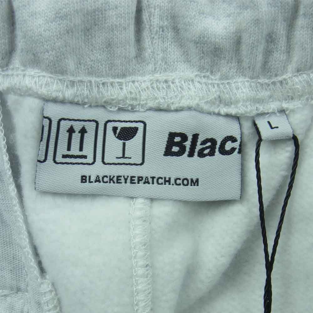 ブラックアイパッチ BEPFW21PA06 ALL CITY SWEAT PANTS オールシティ スウェット パンツ ライトグレー系 L【新古品】【未使用】【中古】