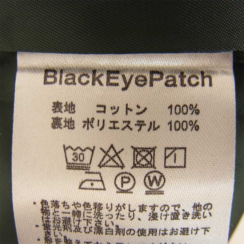 ブラックアイパッチ BEPFW21OT11 刺繍 コーデュロイ ジャケット グリーン系 L【新古品】【未使用】【中古】