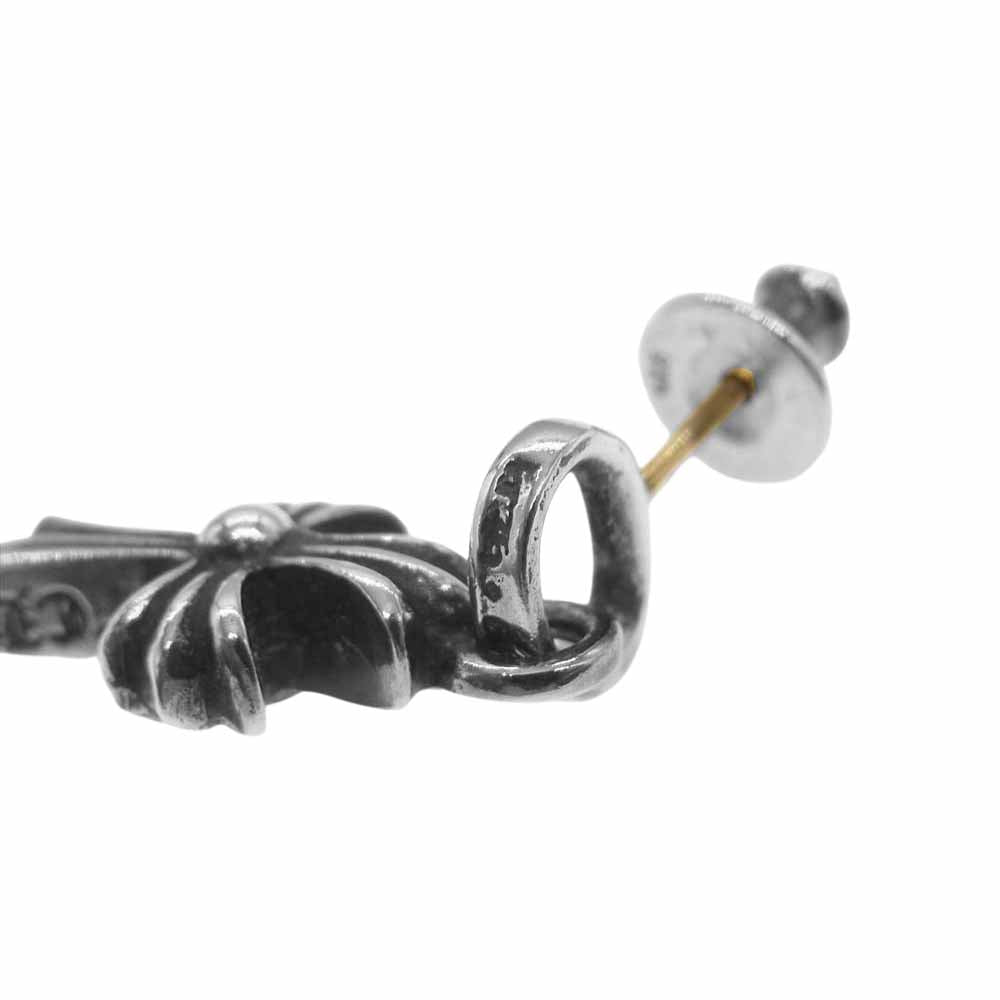 CHROME HEARTS クロムハーツ（原本無） BBY F PPRCHN ベイビーファット ペーパーチェーン ドロップ ピアス シルバー系【中古】