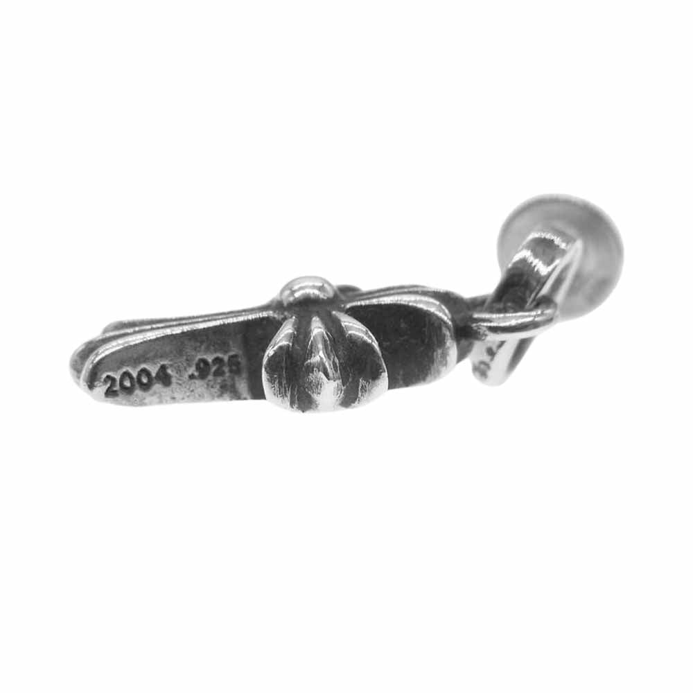 CHROME HEARTS クロムハーツ（原本無） BBY F PPRCHN ベイビーファット ペーパーチェーン ドロップ ピアス シルバー系【中古】