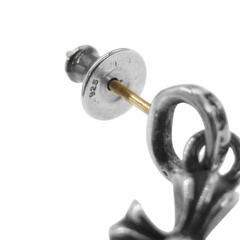CHROME HEARTS クロムハーツ（原本無） BBY F PPRCHN ベイビーファット ペーパーチェーン ドロップ ピアス シルバー系【中古】
