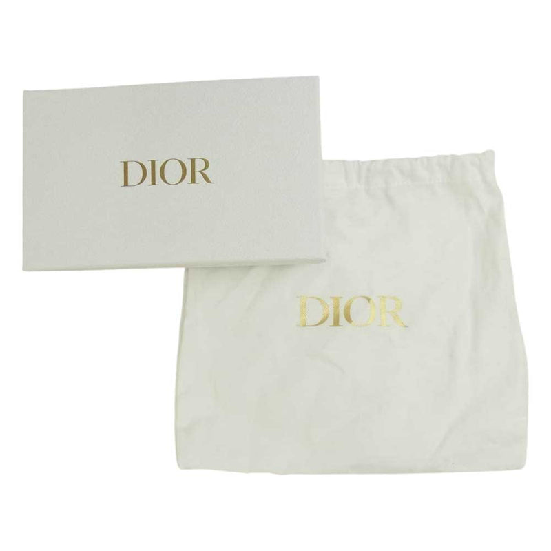 Dior ディオール 30 MONTAIGNE モンテーニュ ロゴ カーフスキン ベルト ブラック系【中古】