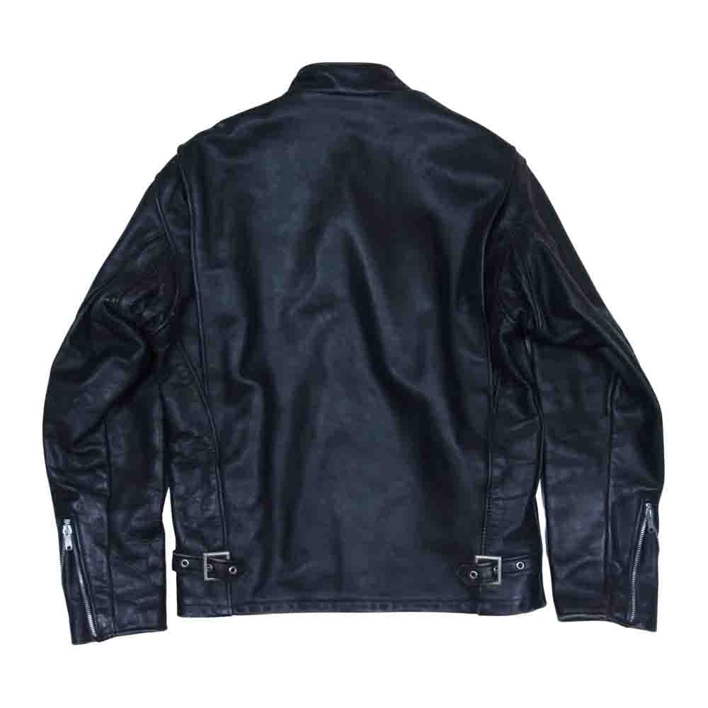 schott ショット 641 シングル ライダース ジャケット ブラック系 38【中古】