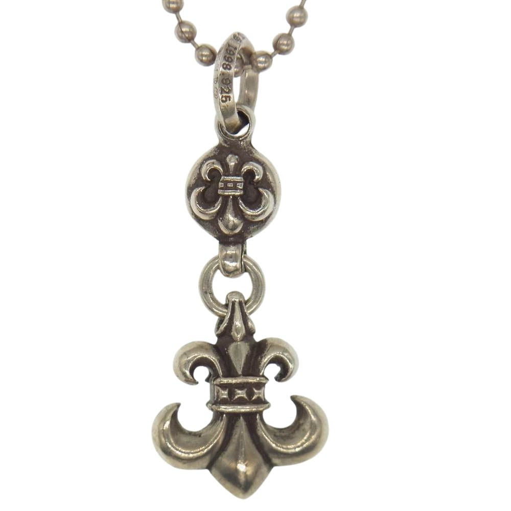CHROME HEARTS クロムハーツ（原本無） 1Ball BS Fleur Charm 1ボール BSフレア チャーム【中古】