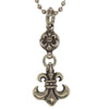 CHROME HEARTS クロムハーツ（原本無） 1Ball BS Fleur Charm 1ボール BSフレア チャーム【中古】