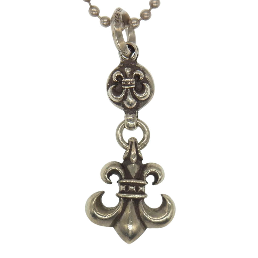 CHROME HEARTS クロムハーツ（原本無） 1Ball BS Fleur Charm 1ボール BSフレア チャーム【中古】
