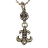 CHROME HEARTS クロムハーツ（原本無） 1Ball BS Fleur Charm 1ボール BSフレア チャーム【中古】