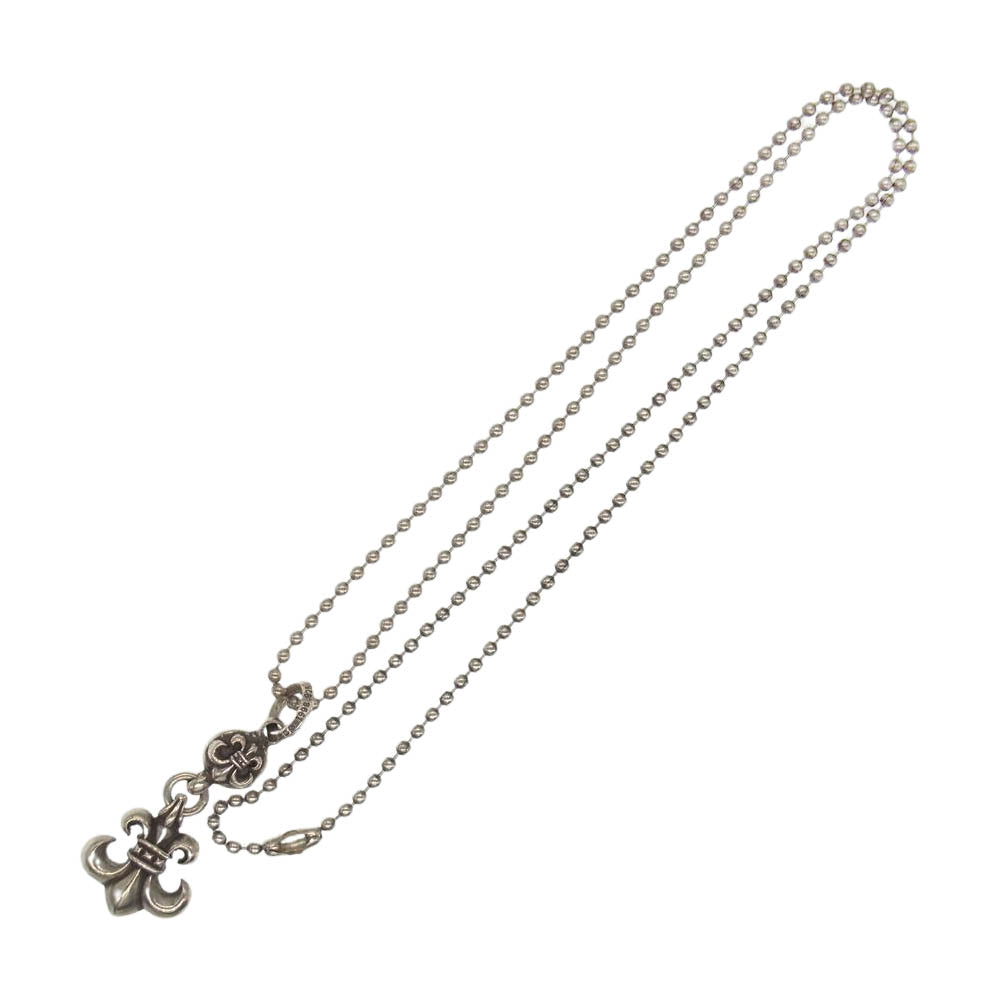 CHROME HEARTS クロムハーツ（原本無） 1Ball BS Fleur Charm 1ボール BSフレア チャーム【中古】