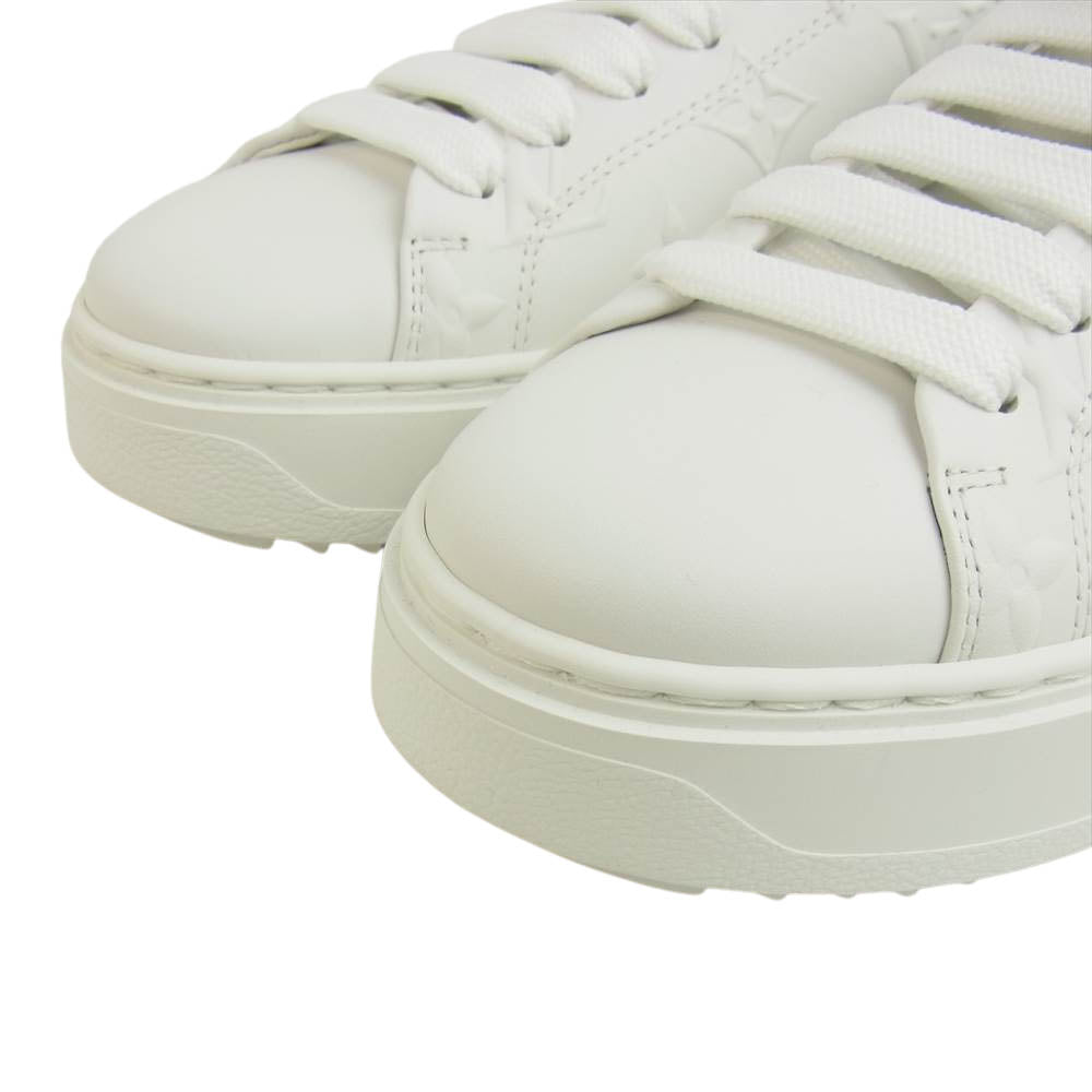 LOUIS VUITTON ルイ・ヴィトン 1A9HBN タイムアウト ライン スニーカー  ホワイト系 35【新古品】【未使用】【中古】