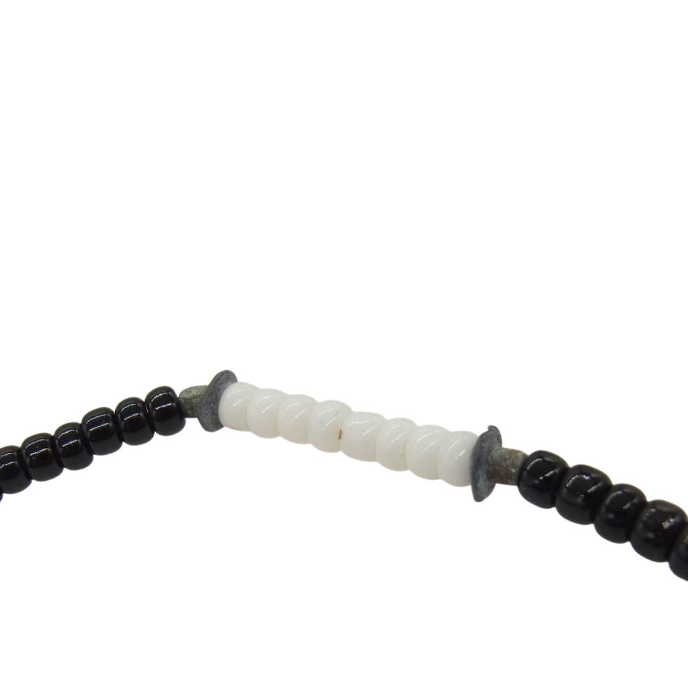 JAM HOME MADE ジャムホームメイド × Stussy ステューシー ビーズ ロング ブレスレット ブラック系【中古】