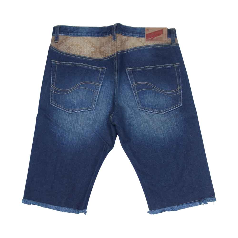Subciety サブサエティ カットオフ デニム ショーツ インディゴブルー系 M【中古】
