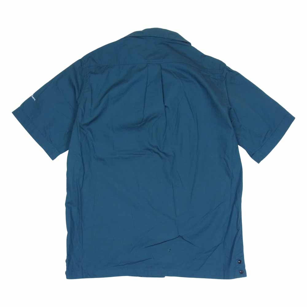 Subciety サブサエティ キューバ オープン カラー シャツ グリーン系 L【中古】