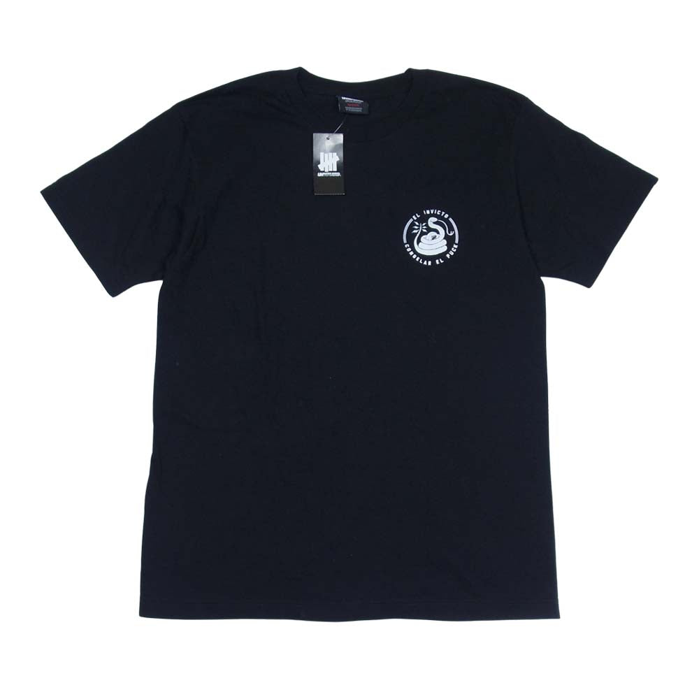 UNDEFEATED アンディフィーテッド EL INVICTO SS Tシャツ 半袖 ブラック系 M【中古】