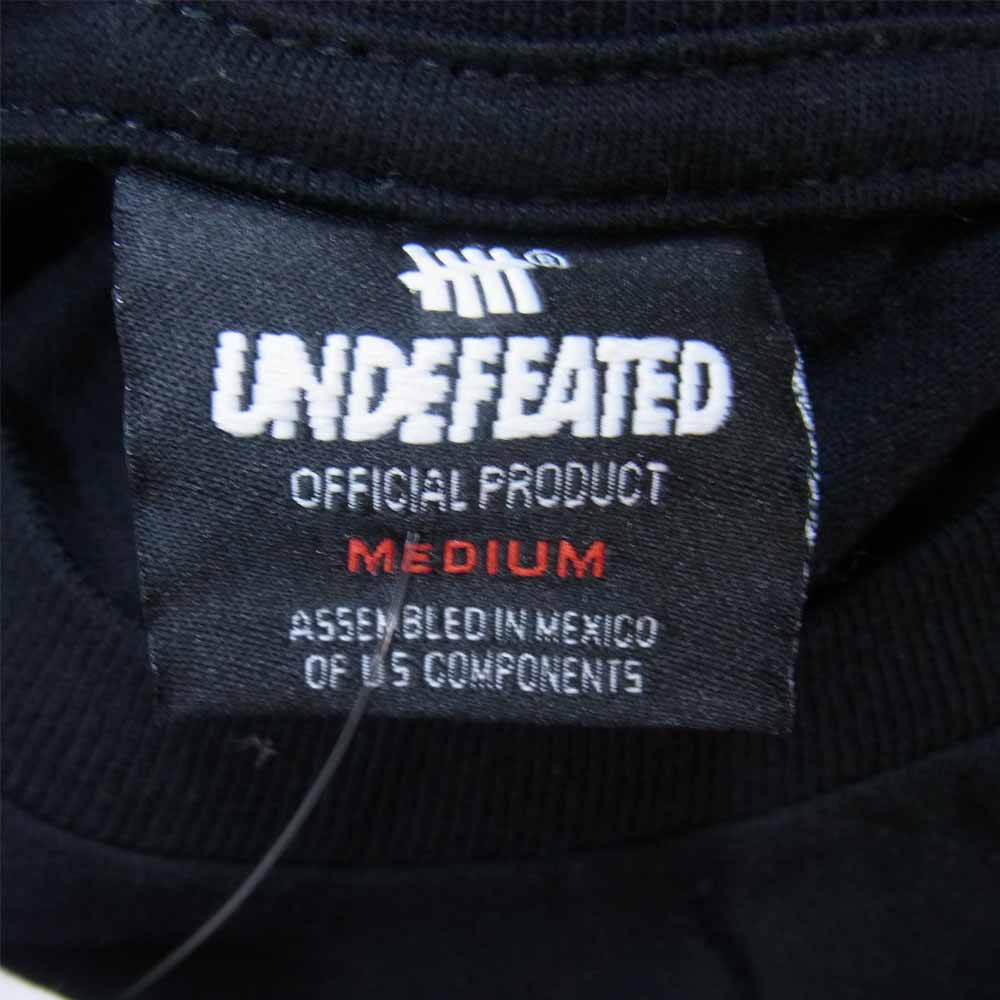 UNDEFEATED アンディフィーテッド EL INVICTO SS Tシャツ 半袖 ブラック系 M【中古】
