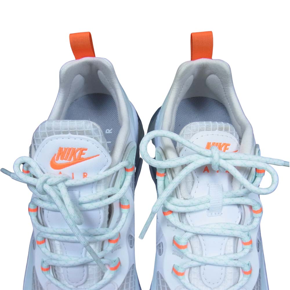 NIKE ナイキ CJ0620-100 AIR MAX 270 エア マックス REACT SE リアクト スニーカー ホワイト系 US7【美品】【中古】
