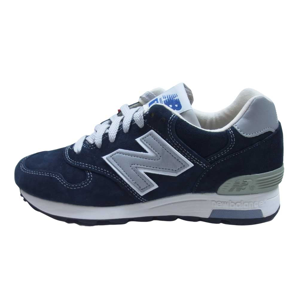 NEW BALANCE ニューバランス USA製 M1400NV Dワイズ スニーカー ネイビー系 US5.5【極上美品】【中古】