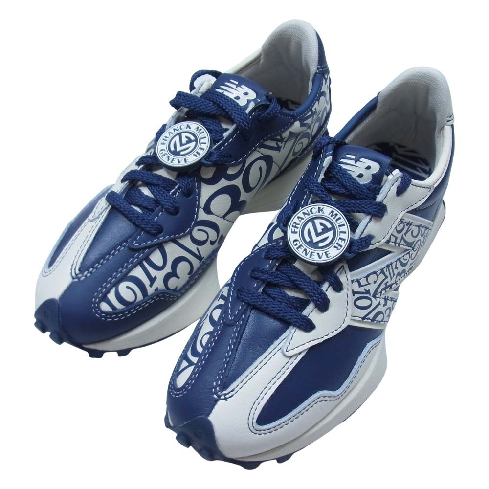 NEW BALANCE ニューバランス MS327FMA × Frank Muller フランク ミュラー ロー スニーカー ネイビー系 US5.5【新古品】【未使用】【中古】