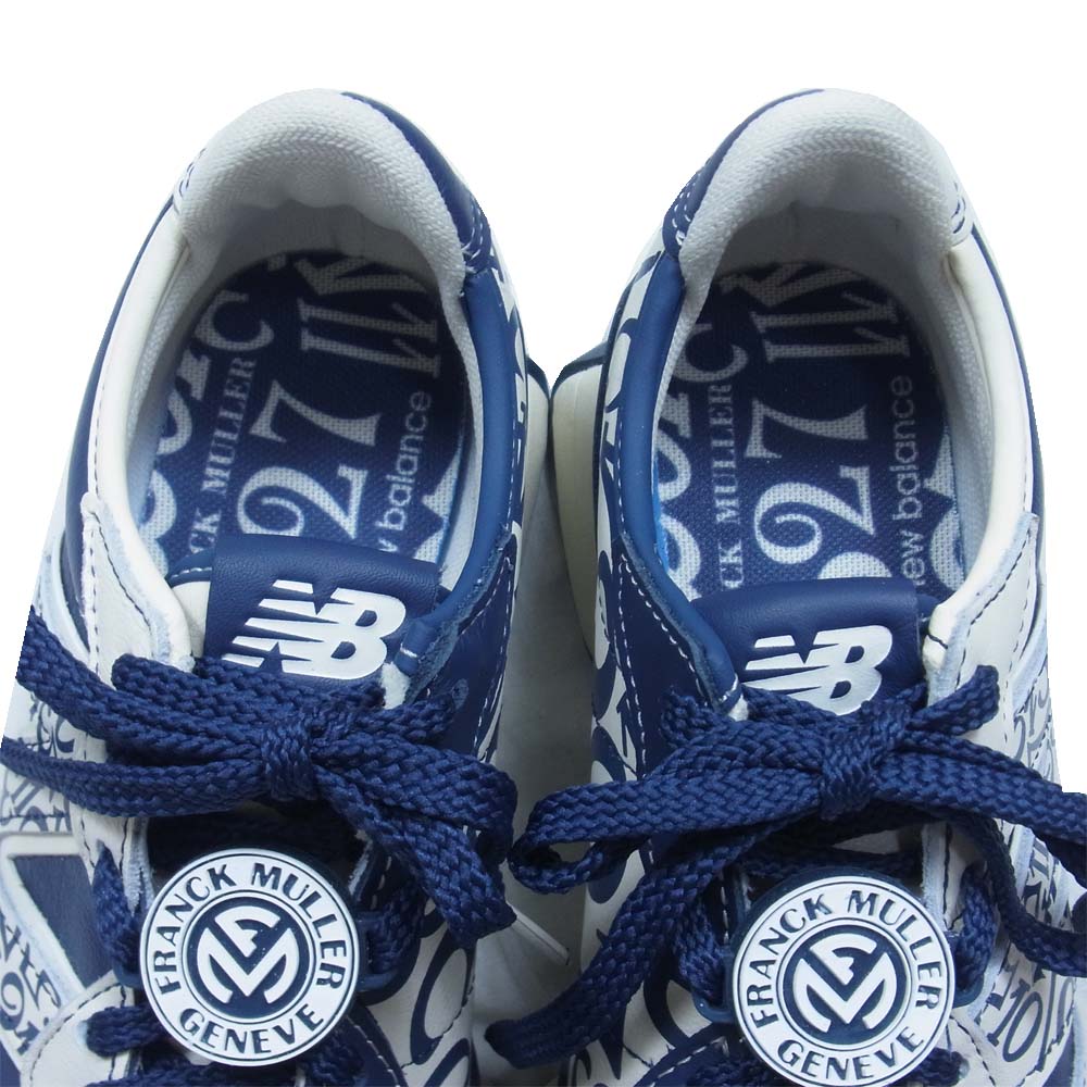 NEW BALANCE ニューバランス MS327FMA × Frank Muller フランク ミュラー ロー スニーカー ネイビー系 US5.5【新古品】【未使用】【中古】