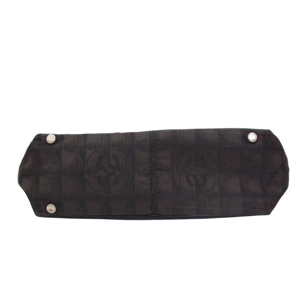 CHANEL シャネル トートMM ニュートラベル ブラウン系【中古】