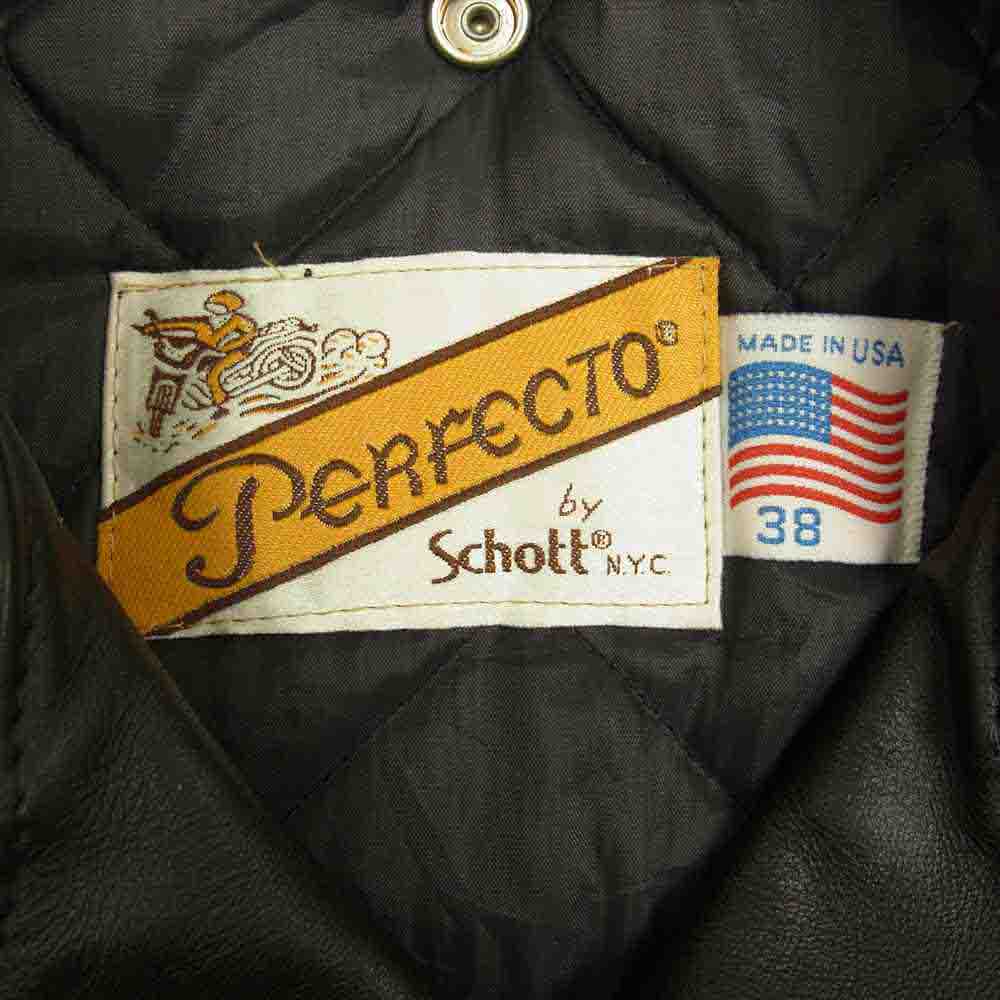 schott ショット PERFECT パーフェクト バイカータグ後期 レザー