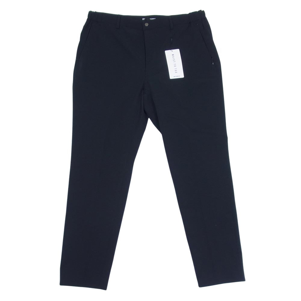 NEW BALANCE ニューバランス WTT102 SKINNY FIT ストレッチ イージー パンツ ブラック系 XL【新古品】【未使用】【中古】
