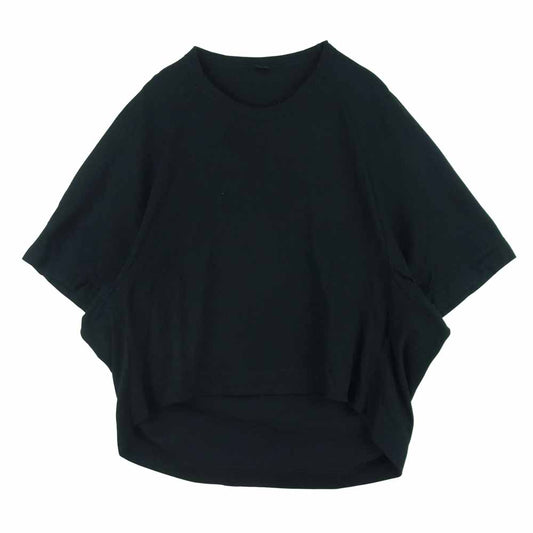 Yohji Yamamoto ヨウジヤマモト YD-T99-066 Y's ワイズ 1POINTT LOGO TEE ワンポイント ロゴ 半袖 Tシャツ ブラック系 2【中古】