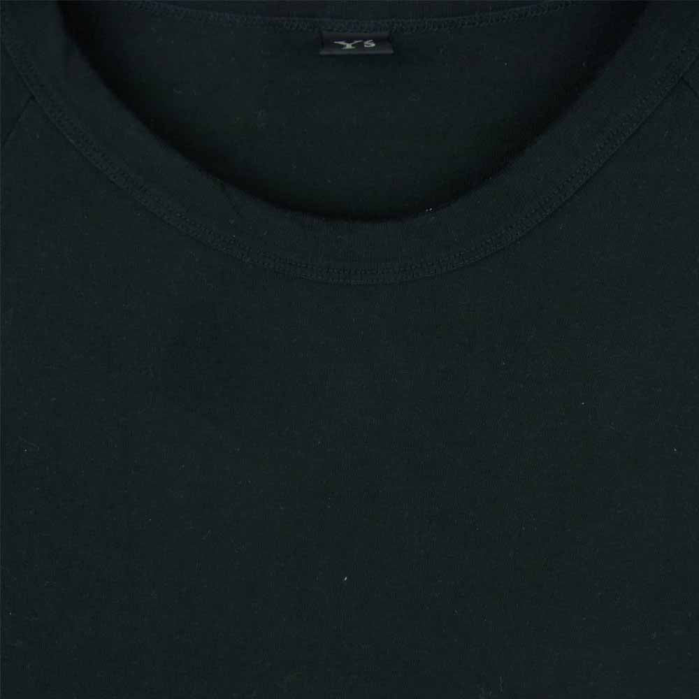Yohji Yamamoto ヨウジヤマモト YD-T99-066 Y's ワイズ 1POINTT LOGO TEE ワンポイント ロゴ 半袖 Tシャツ ブラック系 2【中古】