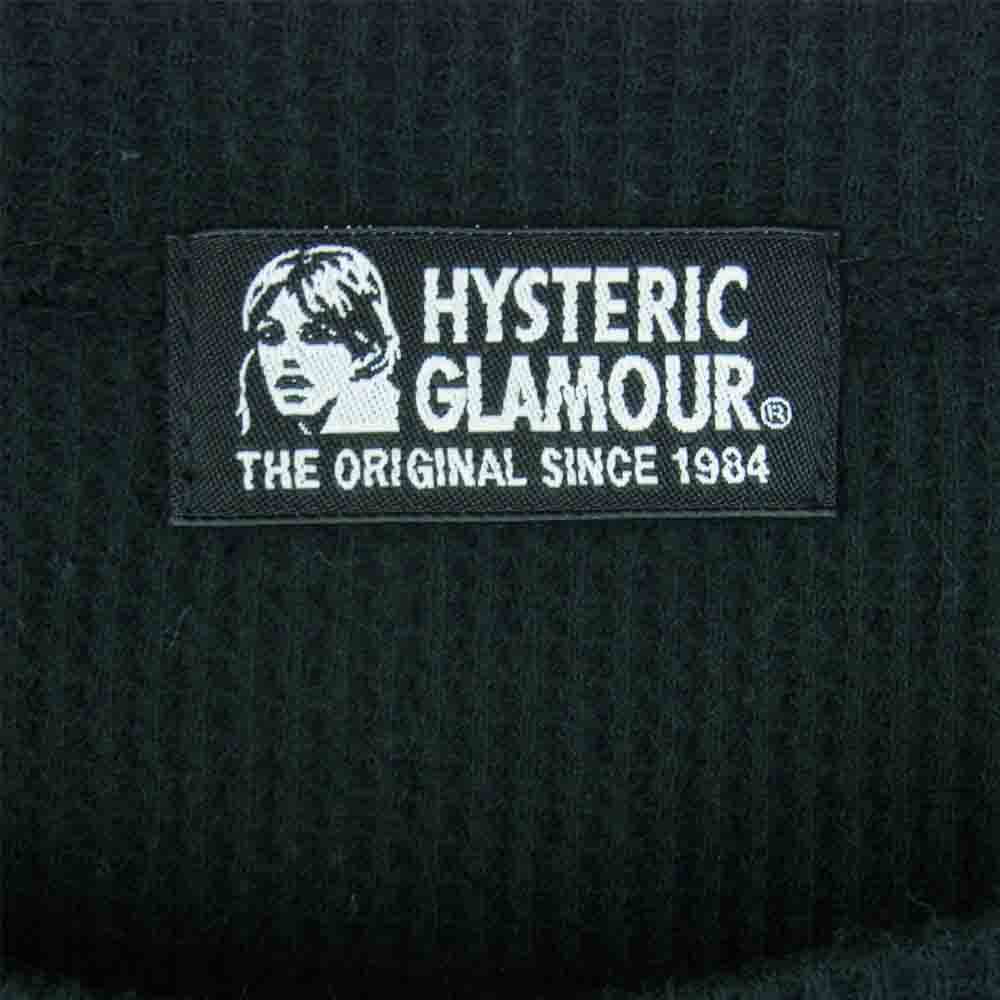 HYSTERIC GLAMOUR ヒステリックグラマー 20AW 01211CS02 PENTAGRAM ペンタグラム サーマル 長袖 カットソー レディース ブラック系 FREE【中古】