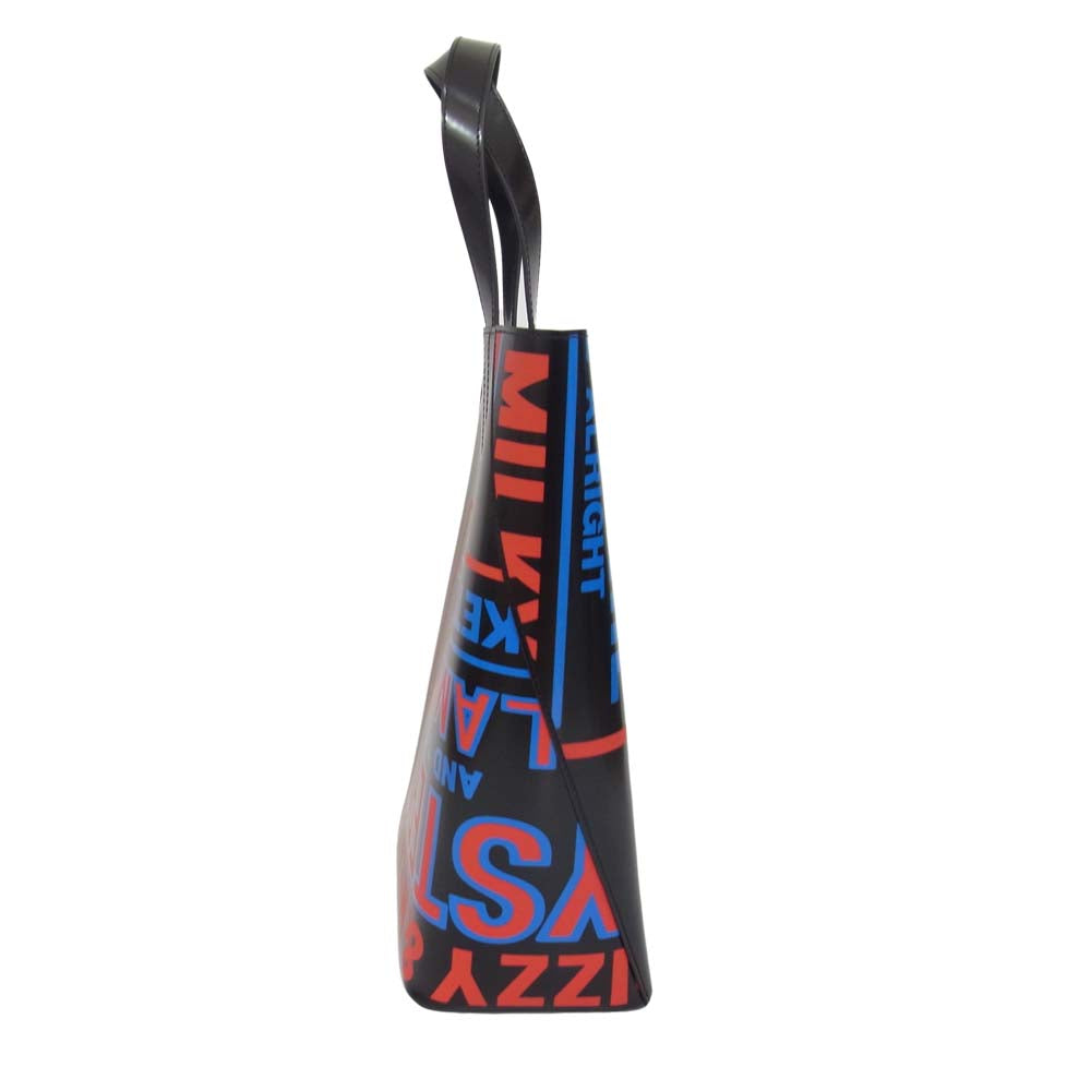 HYSTERIC GLAMOUR ヒステリックグラマー 01211QB03 DIZZY ＆ MILKY レザー トート バッグ ブラック系【美品】【中古】