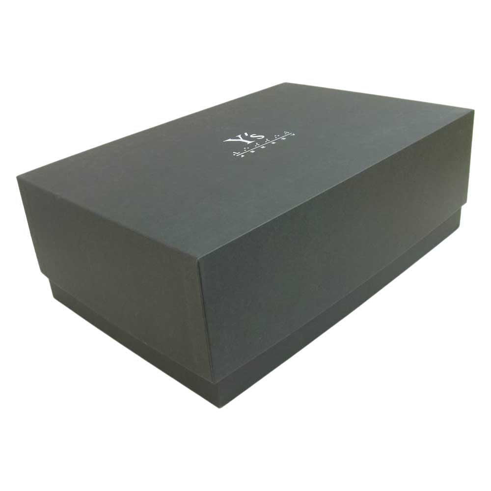Yohji Yamamoto ヨウジヤマモト YX-E01-090-B Y‘s ワイズ  × xVessel HIGH-CUT SNEAKERS レイヤード ロウ トップ スニーカー ブラック系 24cm【新古品】【未使用】【中古】