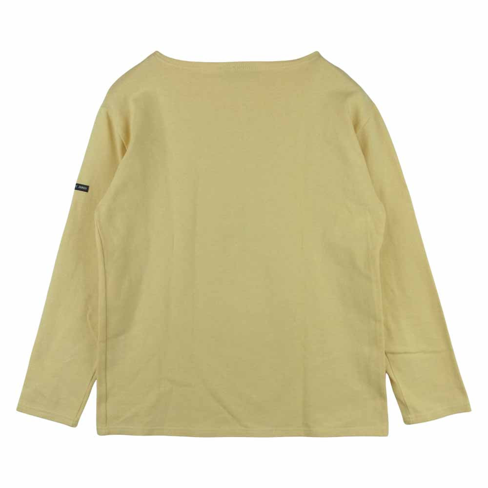 SAINT JAMES セントジェームス GUILDO L/S BASQUE SHIRTS ギルド ウエッソン バスク シャツ カットソー イエロー系 36 3【中古】