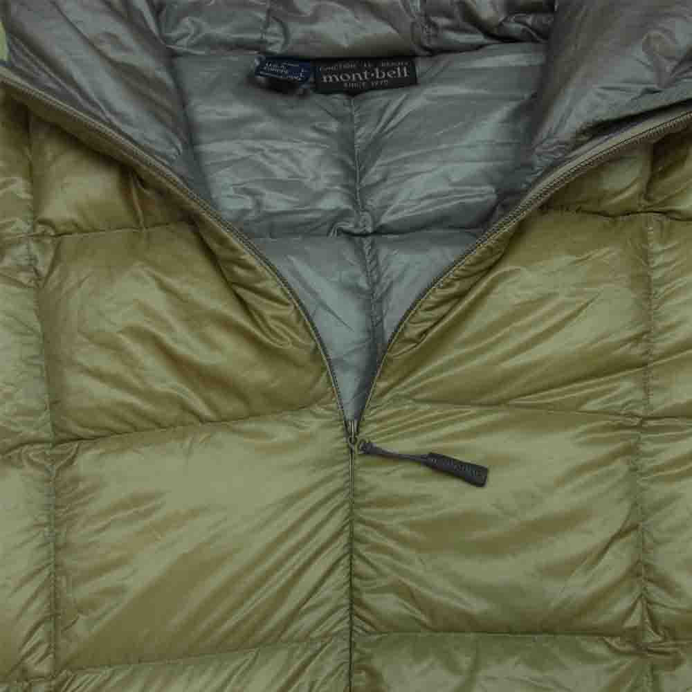 mont-bell モンベル 1101317 U.L. インナーパーカ フーディー ダウン ジャケット サンドベージュ系 XL【中古】