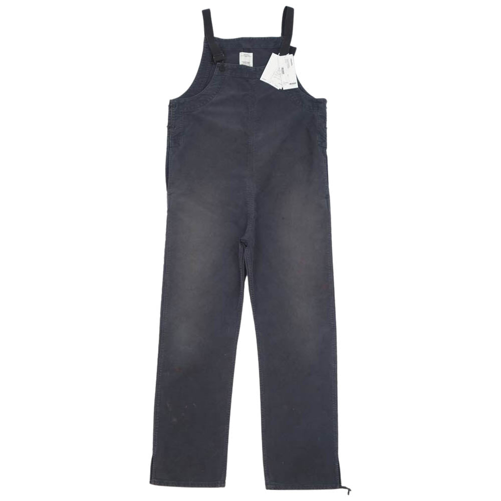 VISVIM ビズビム 22SS 0122105008012 OVERALLS G.CORDS ユーズド加工 オーバーオール チャコール系 3【中古】