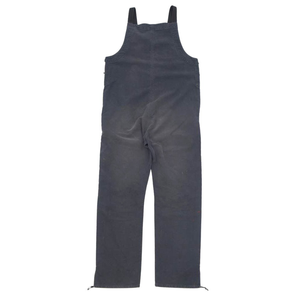 VISVIM ビズビム 22SS 0122105008012 OVERALLS G.CORDS ユーズド加工 オーバーオール チャコール系 3【中古】