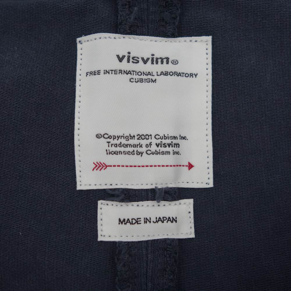 VISVIM ビズビム 22SS 0122105008012 OVERALLS G.CORDS ユーズド加工 オーバーオール チャコール系 3【中古】