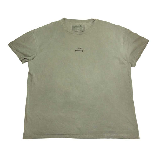 ア コールド ウォール ロゴプリント Tシャツ グレー系 XL【中古】