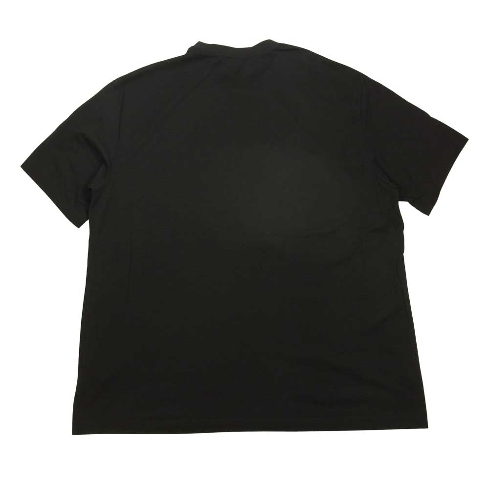 Yohji Yamamoto ヨウジヤマモト Y-3 ワイスリー FJ0409 Stacked Logo Short Sleeve Tee スタック ロゴプリント Tシャツ ブラック系 XL【中古】