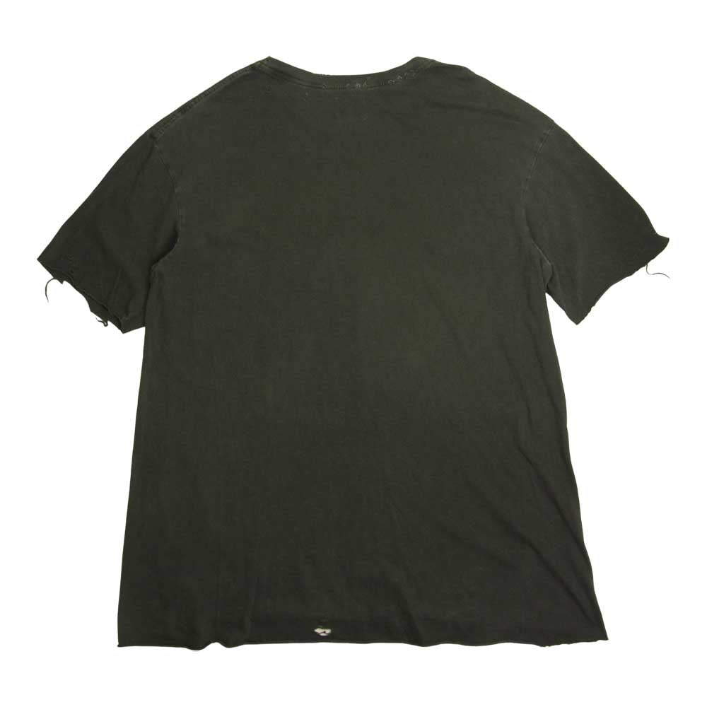 アルケミスト 20SS 国内正規品 still rollin short sleeve t-shirt ダメージ加工 Tシャツ グレー系 XL【中古】