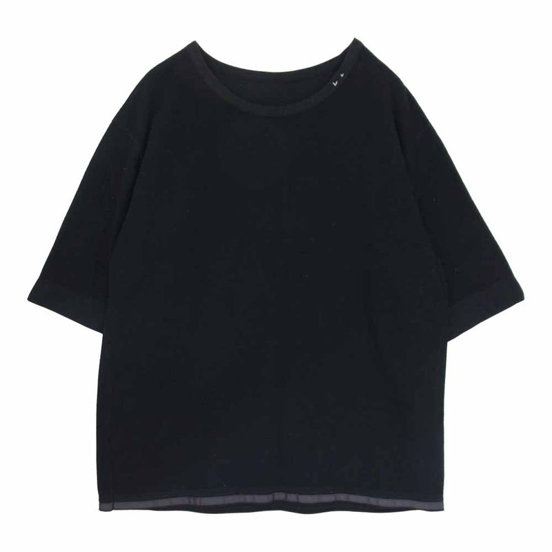 PORTER CLASSIC ポータークラシック SUMMER PILE T-SHIRT サマーパイル Tシャツ ブラック系 3【中古】