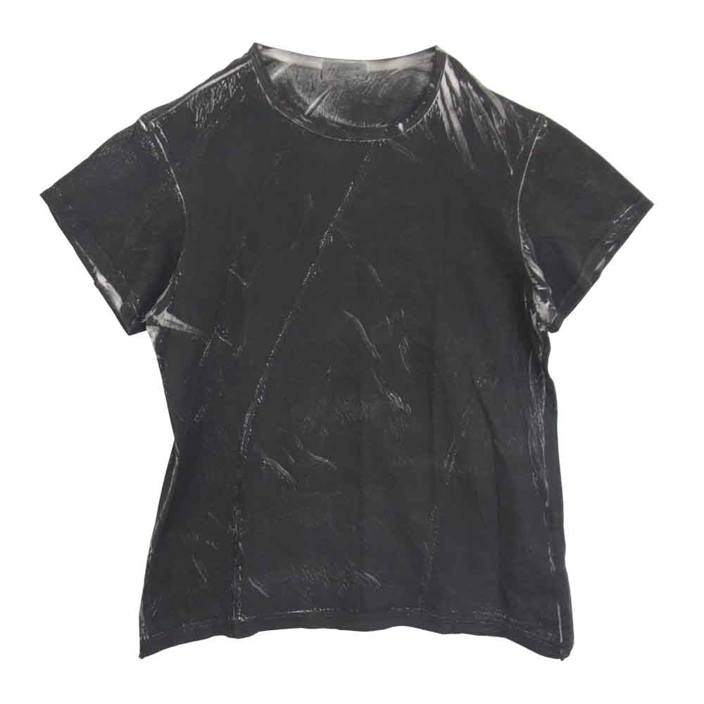 Yohji Yamamoto ヨウジヤマモト POUR HOMME プールオム 19SS HH-T18-081 顔料加工 カットソー ブラック系 3【中古】
