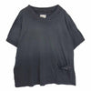 PORTER CLASSIC ポータークラシック HAND WORK HIGH NECK T-SHIRT ハンドワーク 刺し子 ハイネック Tシャツ グレー系 3【中古】