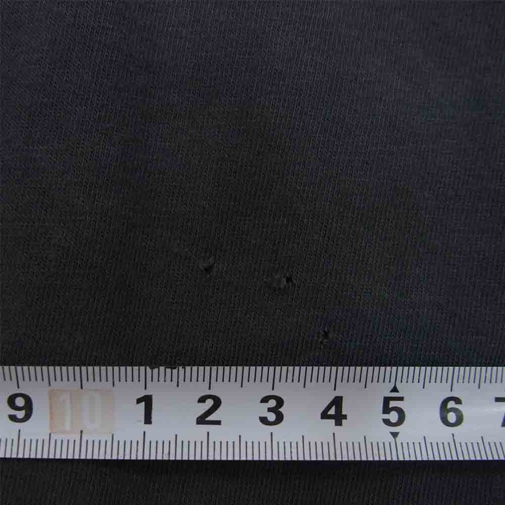 PORTER CLASSIC ポータークラシック HAND WORK HIGH NECK T-SHIRT ハンドワーク 刺し子 ハイネック Tシャツ グレー系 3【中古】