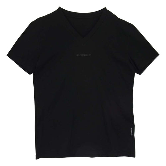 1piu1uguale3 ウノピュウノウグァーレトレ MRT273  V-NECK Vネック 半袖 Tシャツ ブラック系 Ⅵ【美品】【中古】