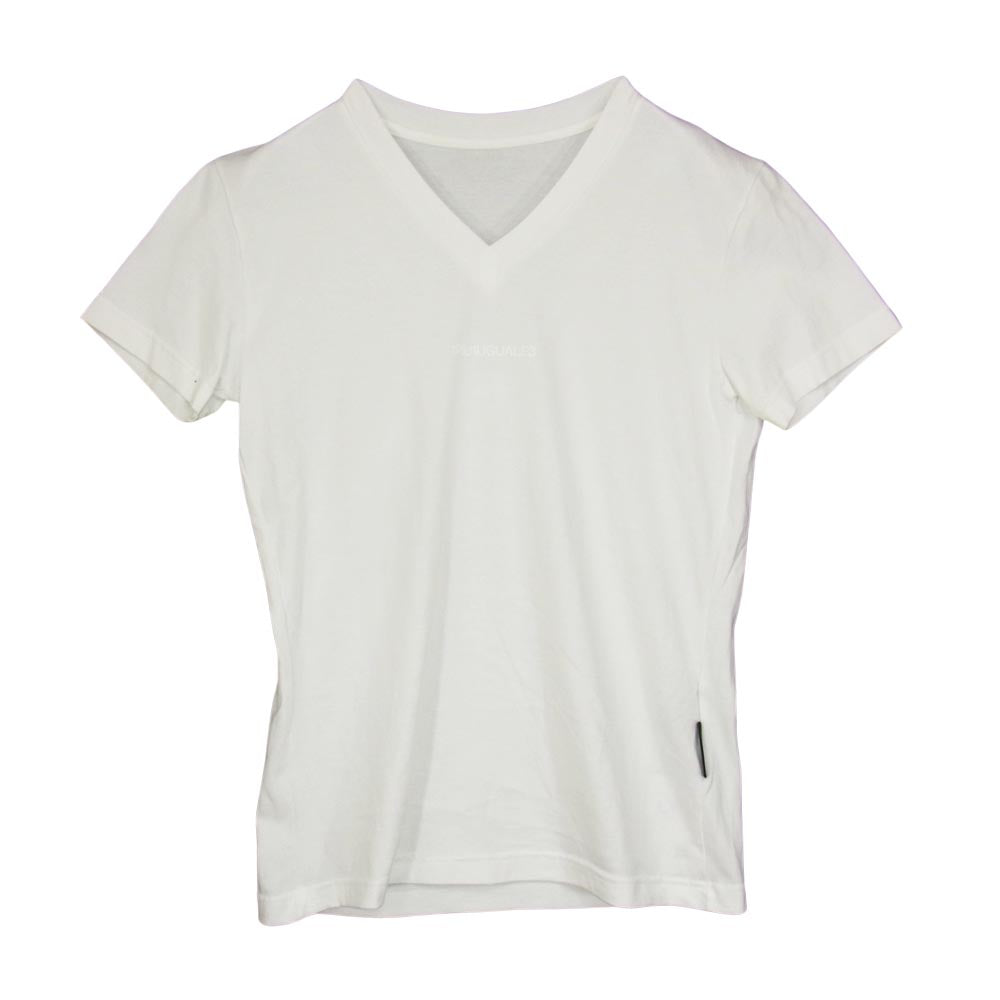 1piu1uguale3 ウノピュウノウグァーレトレ MRT273  V-NECK Vネック 半袖 Tシャツ ホワイト系 Ⅲ【美品】【中古】
