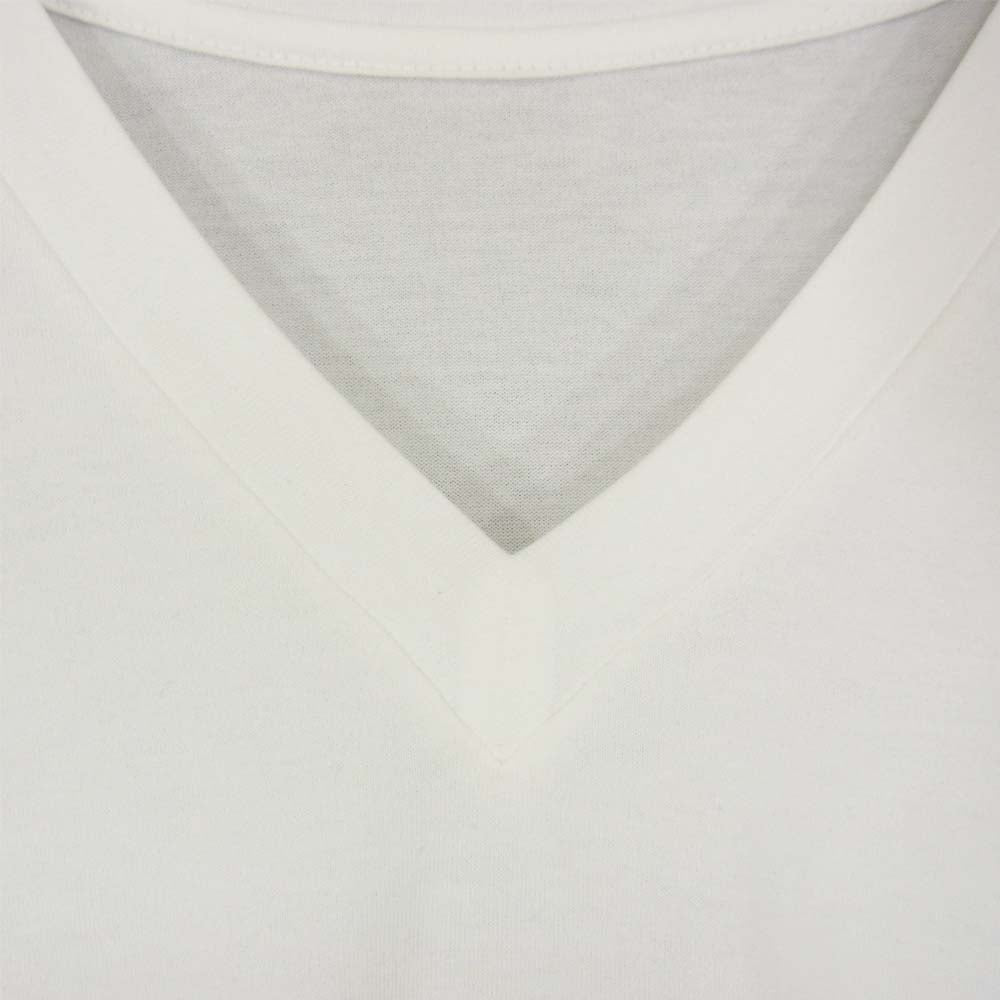 1piu1uguale3 ウノピュウノウグァーレトレ MRT273  V-NECK Vネック 半袖 Tシャツ ホワイト系 Ⅲ【美品】【中古】